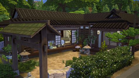 Japanese Rural House At Akai Sims Kaibellvert Sims 4 Updates