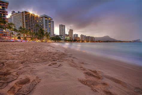 Hotels On Waikiki Waikiki Beach Honolulu Hi From My Rece Flickr