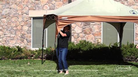 The coleman™ 5' x 7' instant canopy features a 150d polyester uvguard™ canopy and steel enjoy up to 35 sq. Coleman® Instant Canopy - YouTube