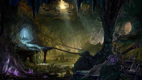 Fairy Cave Bookfuzz Digital Art Fantasy And Mythology Dreamscapes