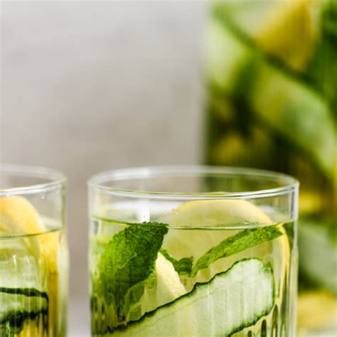 Cucumber Detox Water Recipe Veganced