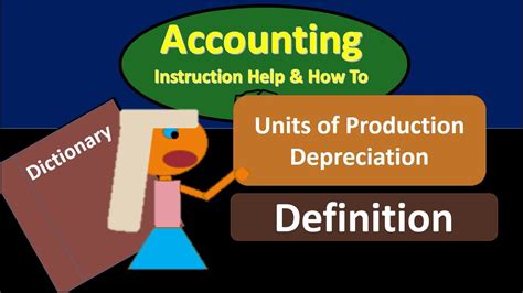Units Of Production Depreciation Definition What Is Units Youtube