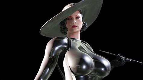 Lady Dimitrescu Latex Bodysuit Resident Evil Village Mod Youtube
