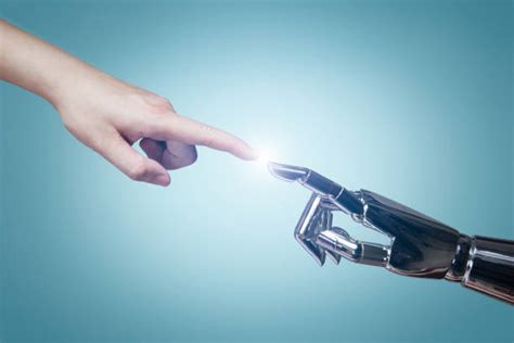 Robot Hand Human Hand Stock Photos Pictures And Royalty Free Images Istock