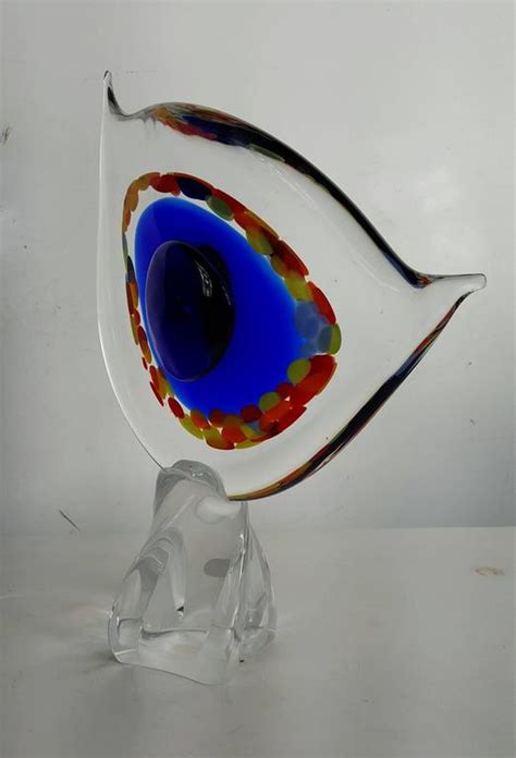 Large Contemporary Modern Abstract Murano Glass Sculpture At 1stdibs