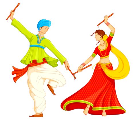 Dandiya Dance Clipart Png Hd Images Free Download