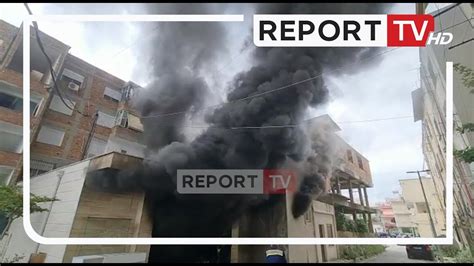 Tym e flakë zjarr në një dyqan pranë gjimnazit Halim Xhelo Nuk