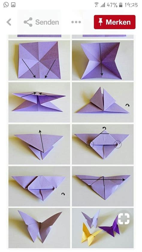 10 Unique Origami Butterfly Origami Butterfly Instructions Origami
