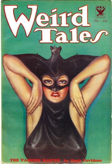 Weird Tales Magazine 1933 Oct Margaret Brundage Cover Art A Photo