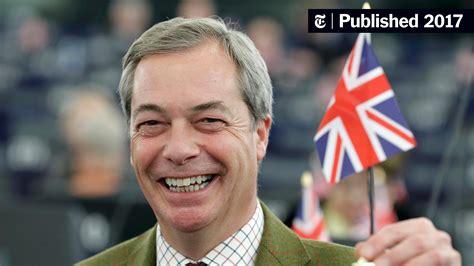 Fox News Hires Nigel Farage A Trump Ally Who Backed ‘brexit The New York Times