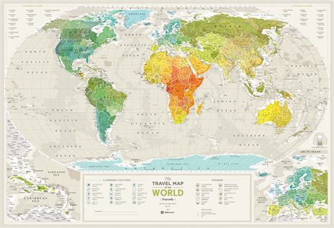 World Map Geography World Maps