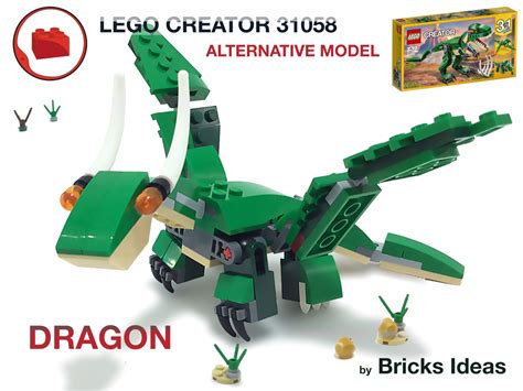 lego moc lego dragon lego creator 31058 by bricks ideas rebrickable build with lego