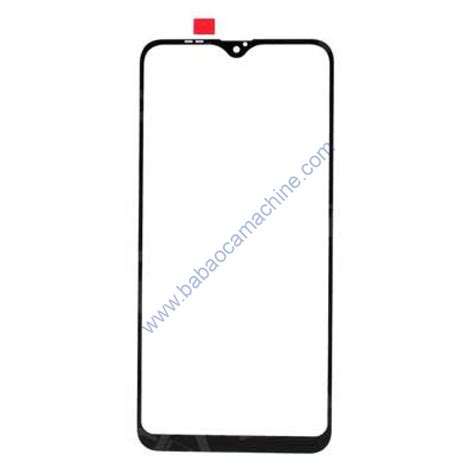 Samsung Galaxy A10 Front Screen Glass Black Baba Tools Official