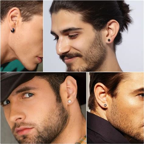 Best Men S Ear Piercing Ideas Where To Buy Mens Earrings