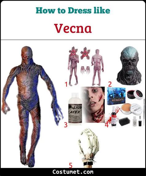 Vecna Stranger Things Costume For Cosplay And Halloween