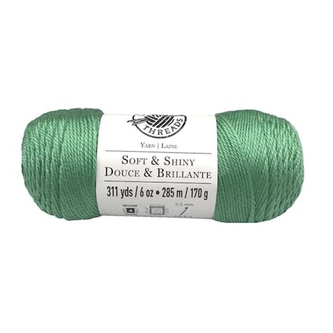 Soft And Shiny Solid Yarn By Loops And Threads Michaels