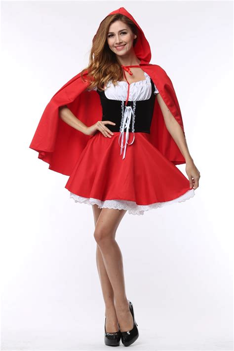 Halloween Sexy Little Red Riding Hood Costume For Women Plus Size S 6xl In Holidays Costumes