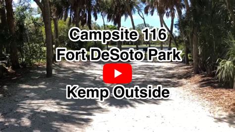 Fort De Soto Park Campsite 116 Kemp Outside