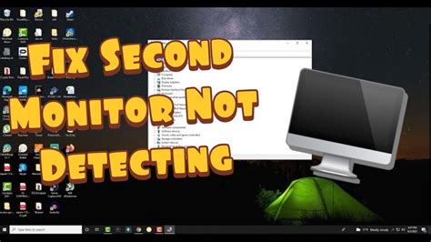 How To Fix Windows 10 Not Detecting Second Monitor Youtube
