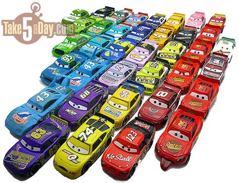 Take Five A Day Blog Archive Mattel Disney Pixar Diecast Cars