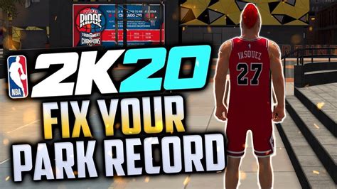 How To Win Every Park Game In Nba 2k20 Youtube