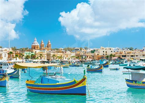 De dimensions are approximatily and can be slightly different. Ravensburger Mediterranean Places - Malta 1000 Piece Puzzle