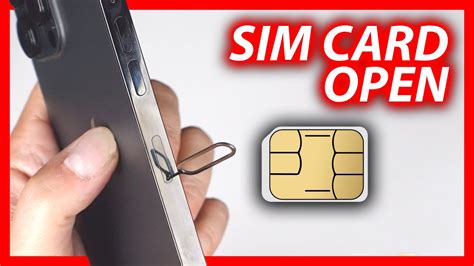 How To Remove Sim Card From Iphone 14 Pro Max How To Insert Sim Card