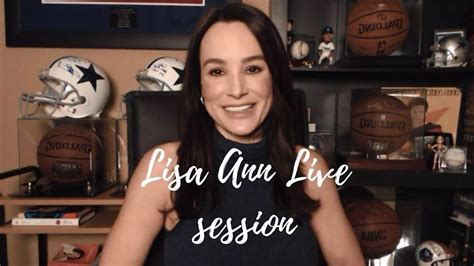Lisa Ann Reality Check Live Session Youtube