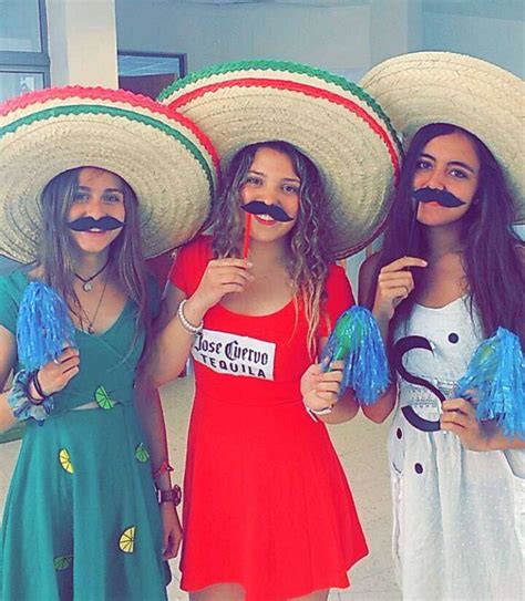 diy tequila lemon and salt halloween group costume mexican fiesta party outfit mexican costume
