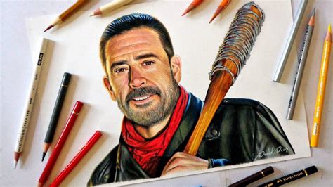 Discover the magic of the internet at imgur, a community powered entertainment destination. Speed Drawing: Negan (The Walking Dead) - YouTube