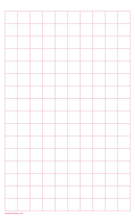 Printable 2 Cm Pink Graph Paper For Legal Paper