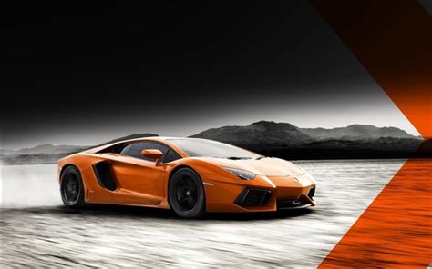 Fondos De Pantalla Lamborghini Aventador Lp700 4 Color Naranja Supercar