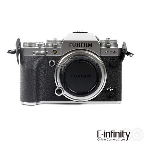 Buy Fujifilm X T4 Mirrorless Digital Camera Body Only Silver E Infinity