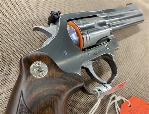 Colt King Cobra Target 357 Magnum 425″ Stainless 6 Shot Saddle Rock