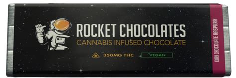 Buy Rocket Chocolate Bar Dark Chocolate Raspberry For Sale