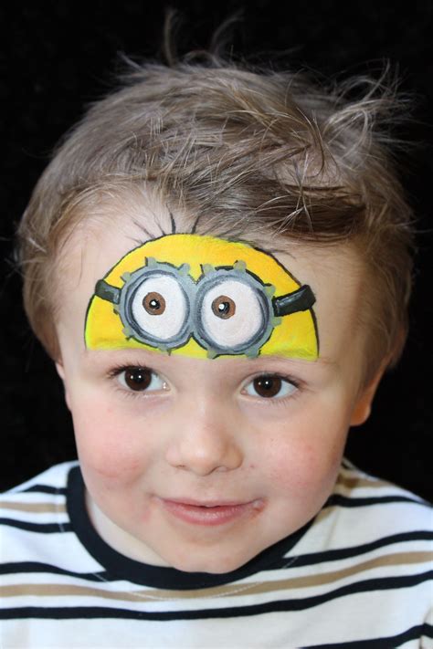 Minion Painted By Emma From Aface4u Maquillage Mignon Maquillage