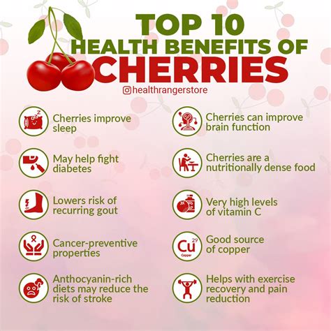 Top 10 Health Benefits Of Cherries Health Benefits Of Cherries Health Health Benefits