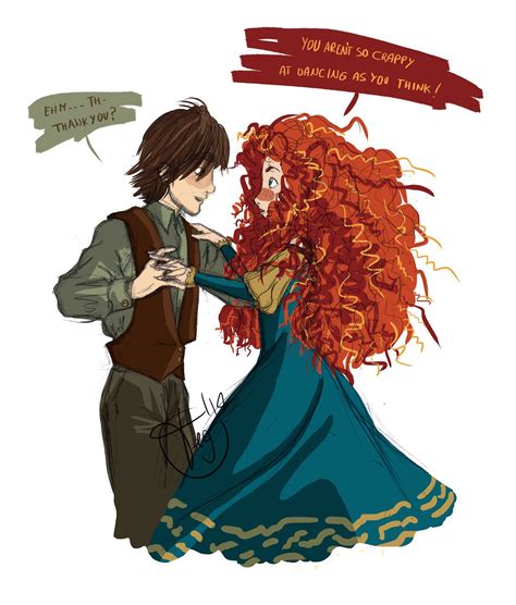 pin by zoe nocturne on ♡~ мℰяℐccuρ ~♡ the big four merida and hiccup disney crossovers