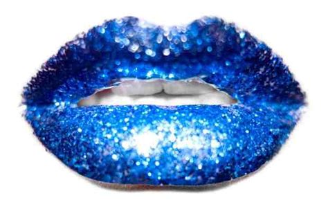 Blue Lip Glitter Go Big Blue Love Blue Color Blue Glitter Lips