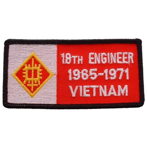 Us Army 18th Engineer Brigade Vietnam Patch Michaels