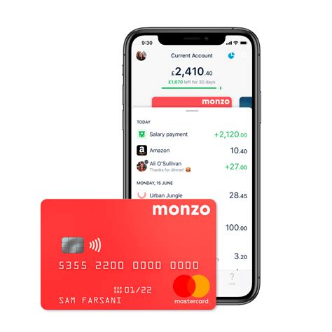 Open A Uk Bank Account For Free With Monzo