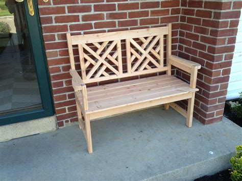 Ana White Woven Back Bench Diy Projects Diy Wood Projects Wood
