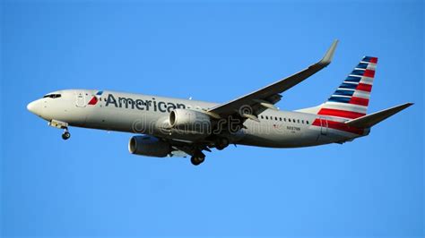 American Airlines Boeing 737 Editorial Image Image Of Prepares