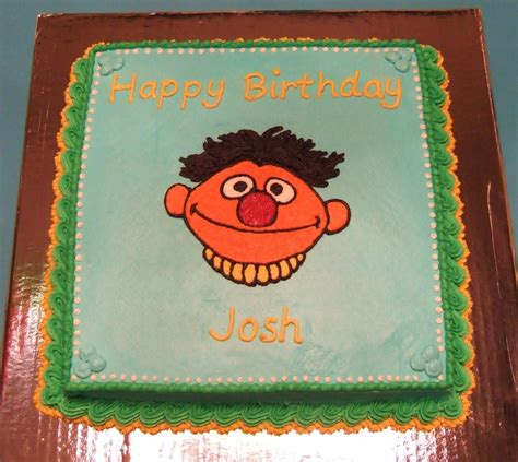 Sesame Street Ernie Birthday Cake