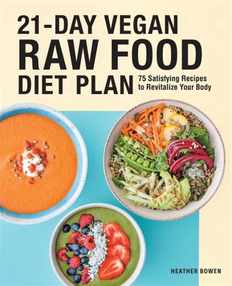 21 Day Vegan Raw Food Diet Plan 75 Satisfying Recipes To Revitalize