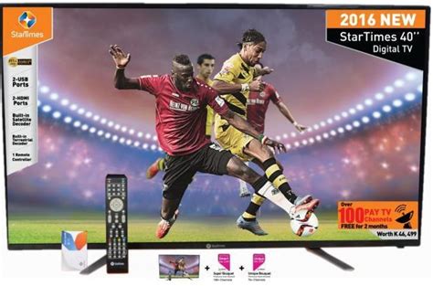 Startimes Redefines Tv Launches Low Energy Integrated Digital Tv