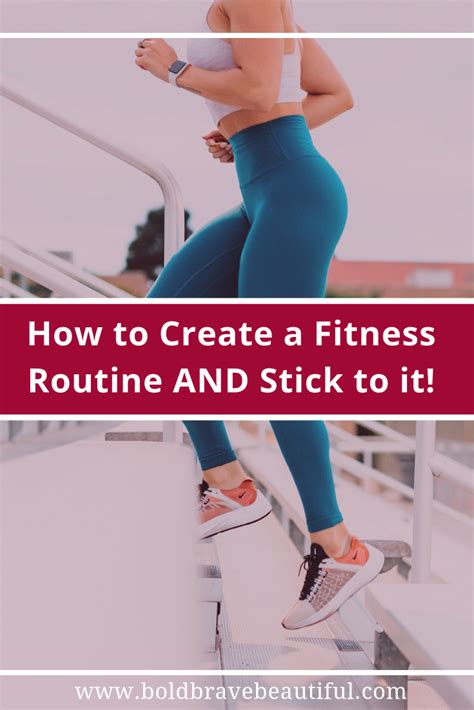 How To Create A Fitness Routine And Commit To It Workout Routine