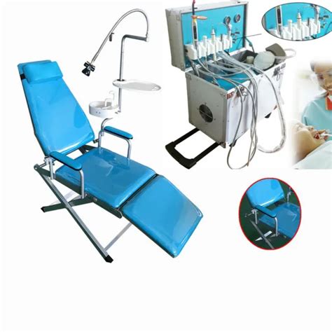 Dental Unit Portable Delivery Rolling Case Air Compressor Suction