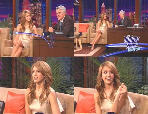 Jessica Alba Nuda Anni In The Tonight Show With Jay Leno