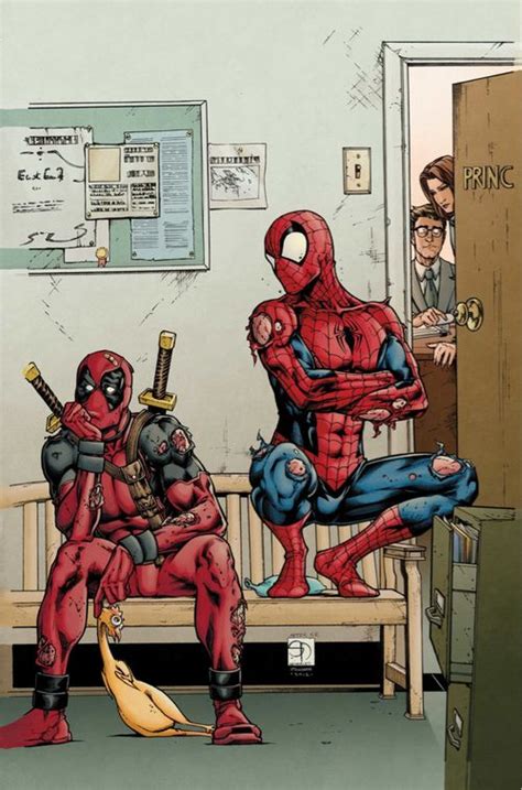 deadpool vs spider man deadpool and spiderman deadpool comic marvel deadpool